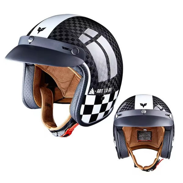 МОТОШЛЕМ DUHAN ART1.0 чб